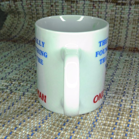 Vintage “Work of 10 Men...” Coffee Mug Cup - Picture 4 of 6